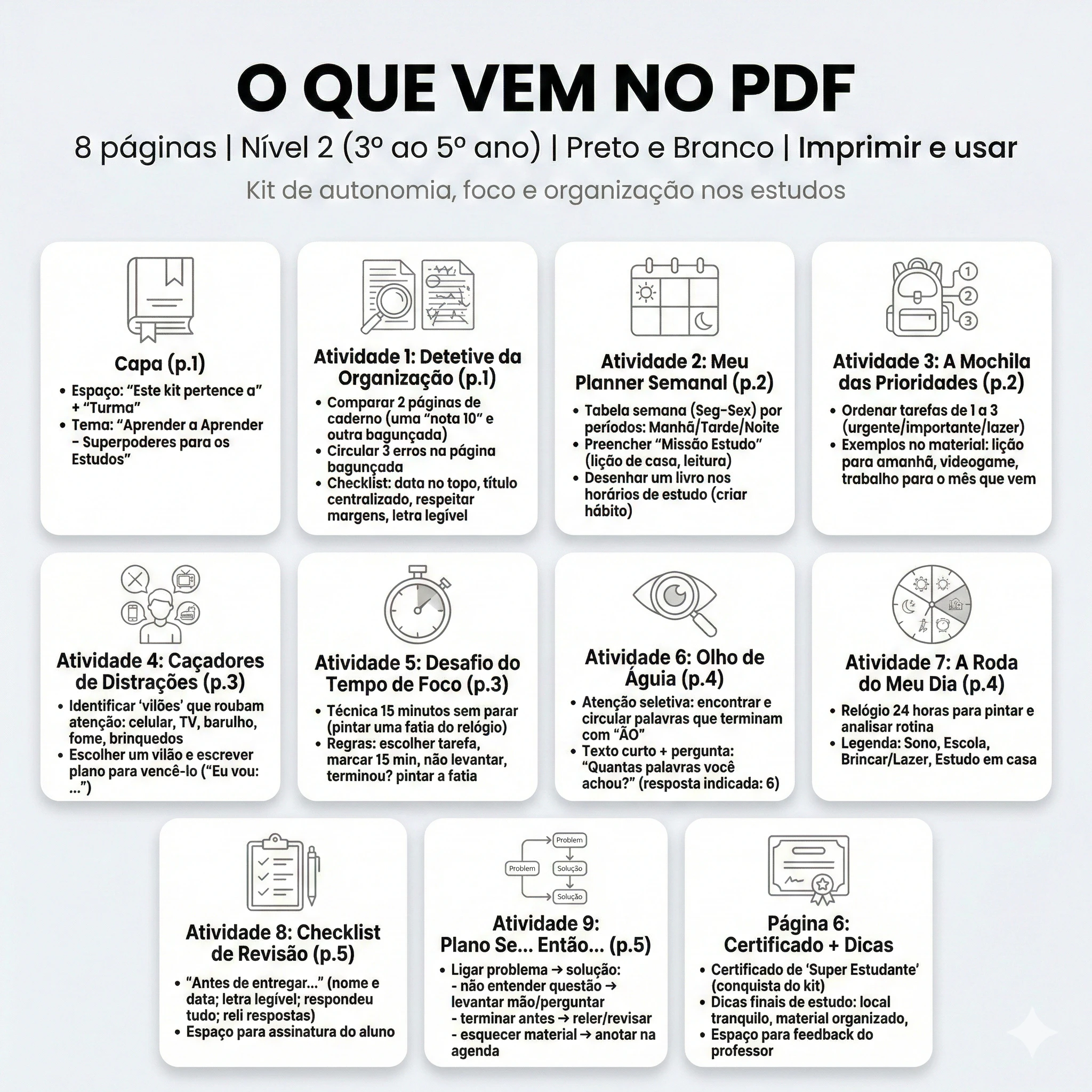 Aprender a Aprender | 3º ao 5º ano - Imagem 2