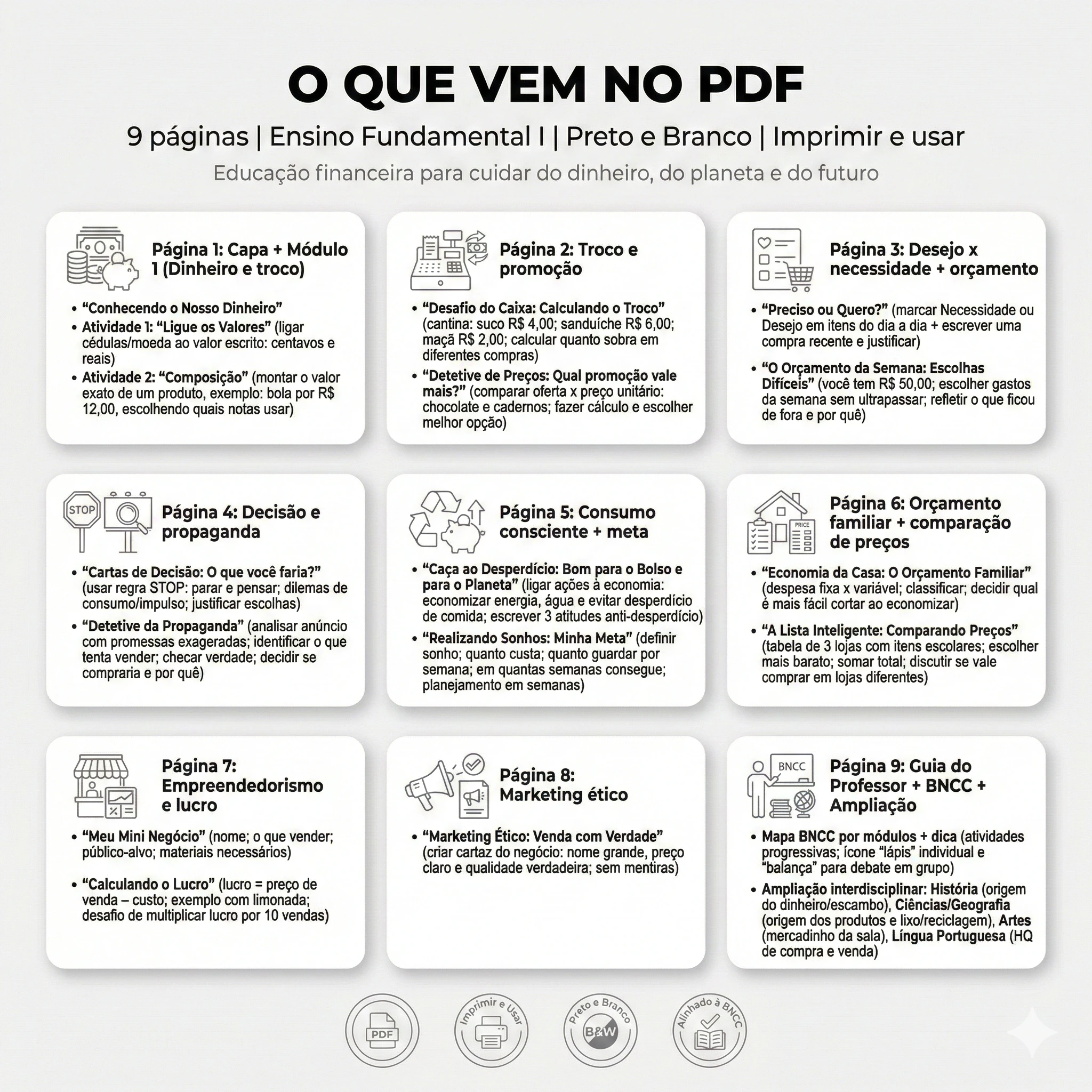Educação Financeira | 3º ao 5º ano - Imagem 2