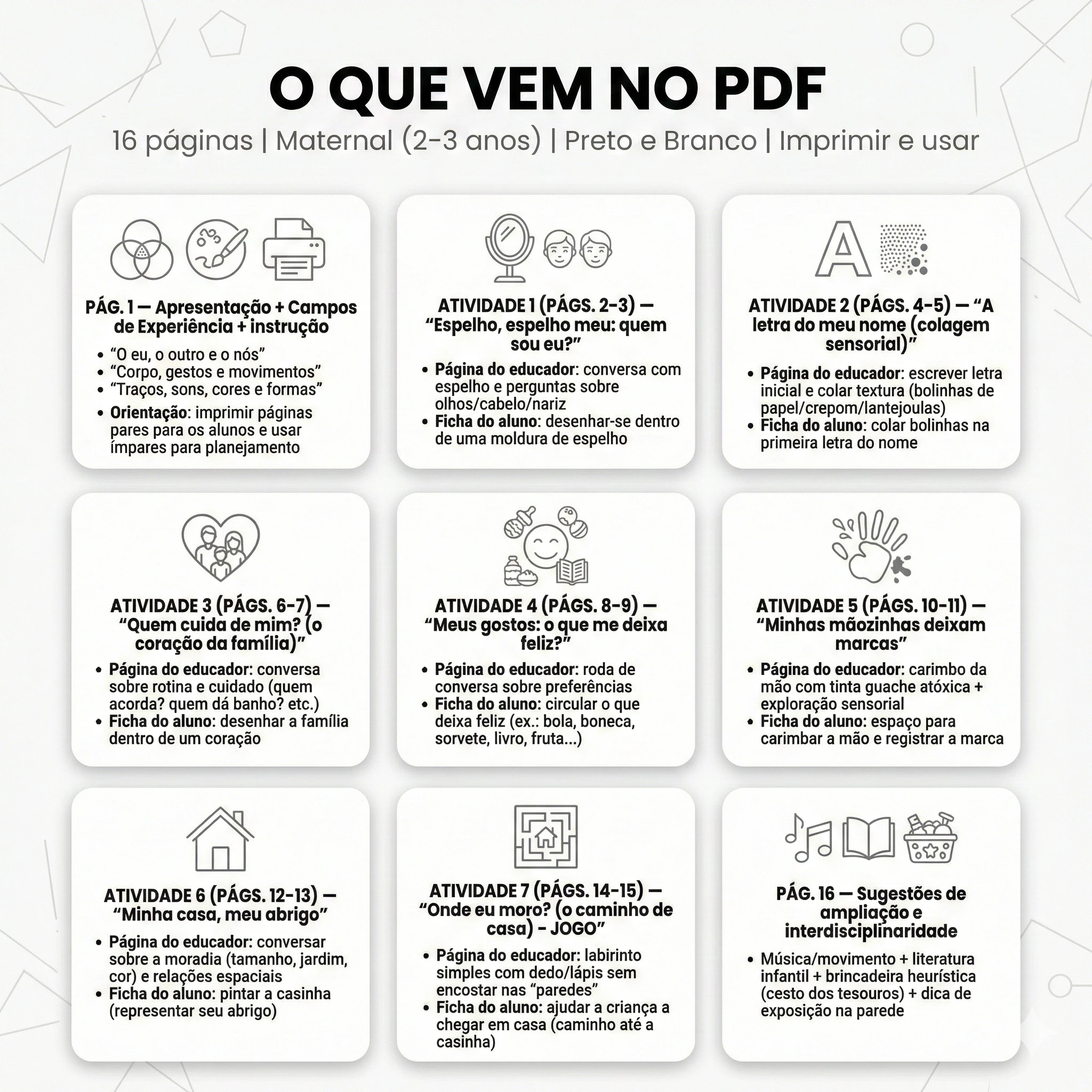 Família e Identidade | Maternal (2–3 anos) - Imagem 2
