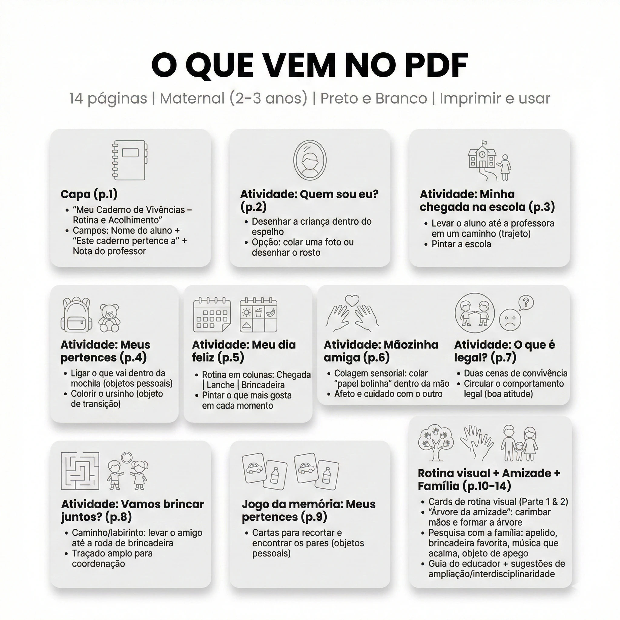 Rotina e Acolhimento | Maternal (2–3 anos) - Imagem 2