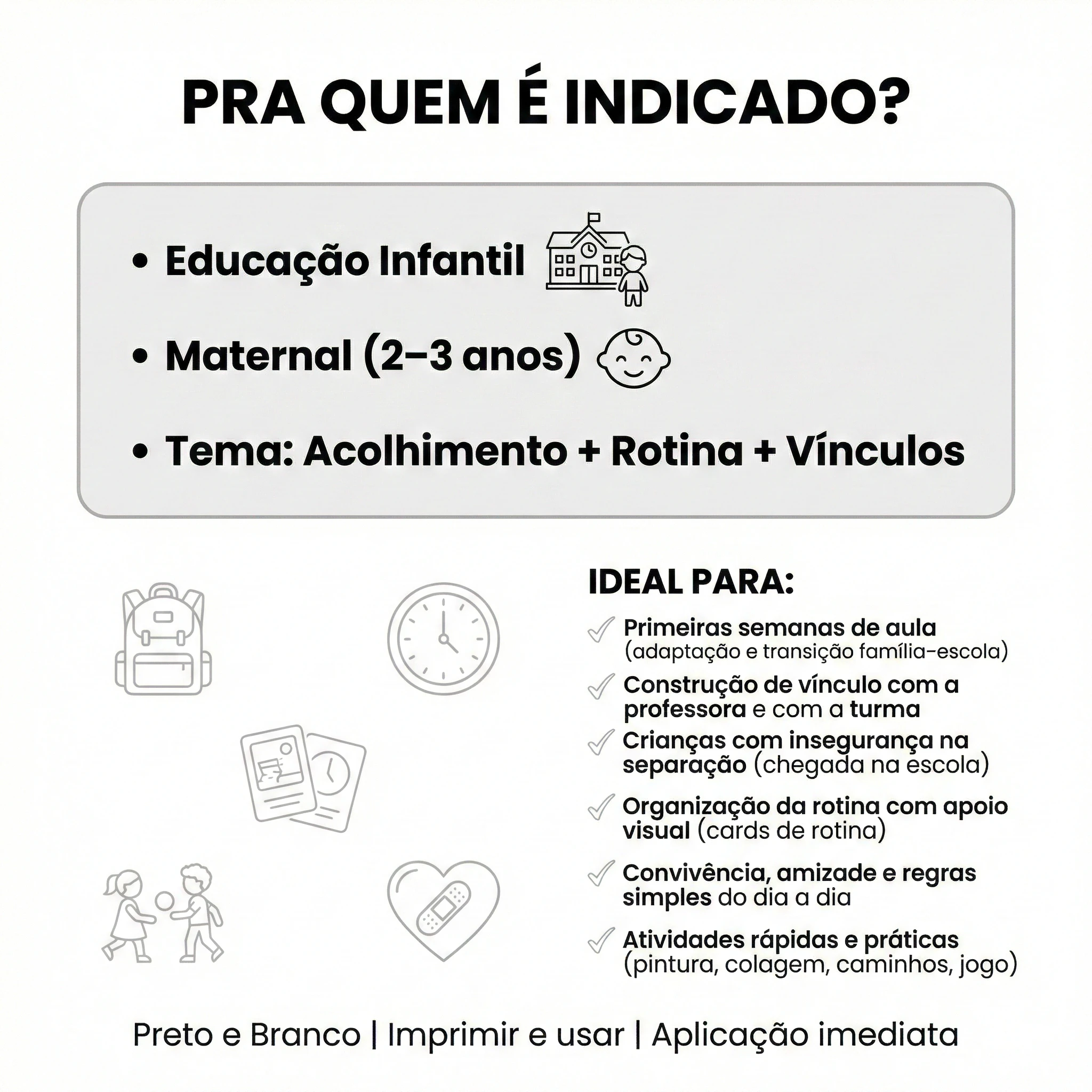 Rotina e Acolhimento | Maternal (2–3 anos) - Imagem 5