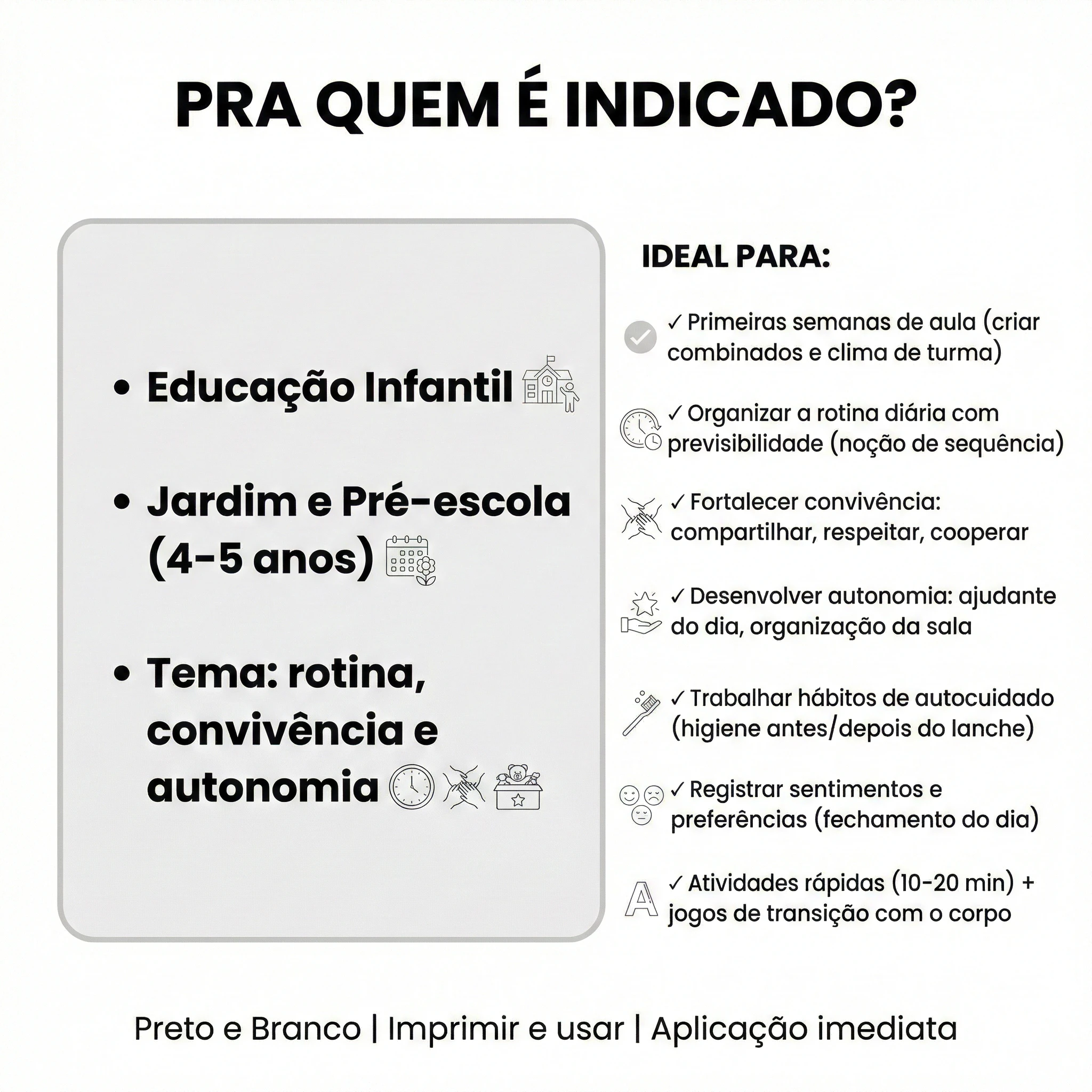 Rotina e Acolhimento | Jardim (4–5 anos) - Imagem 5