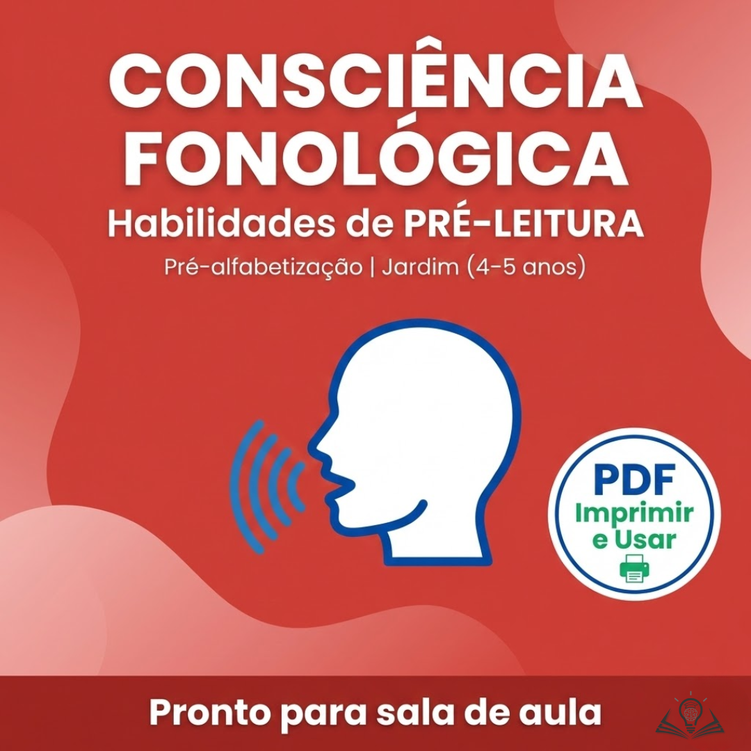 Consciência Fonológica | Jardim (4–5 anos)