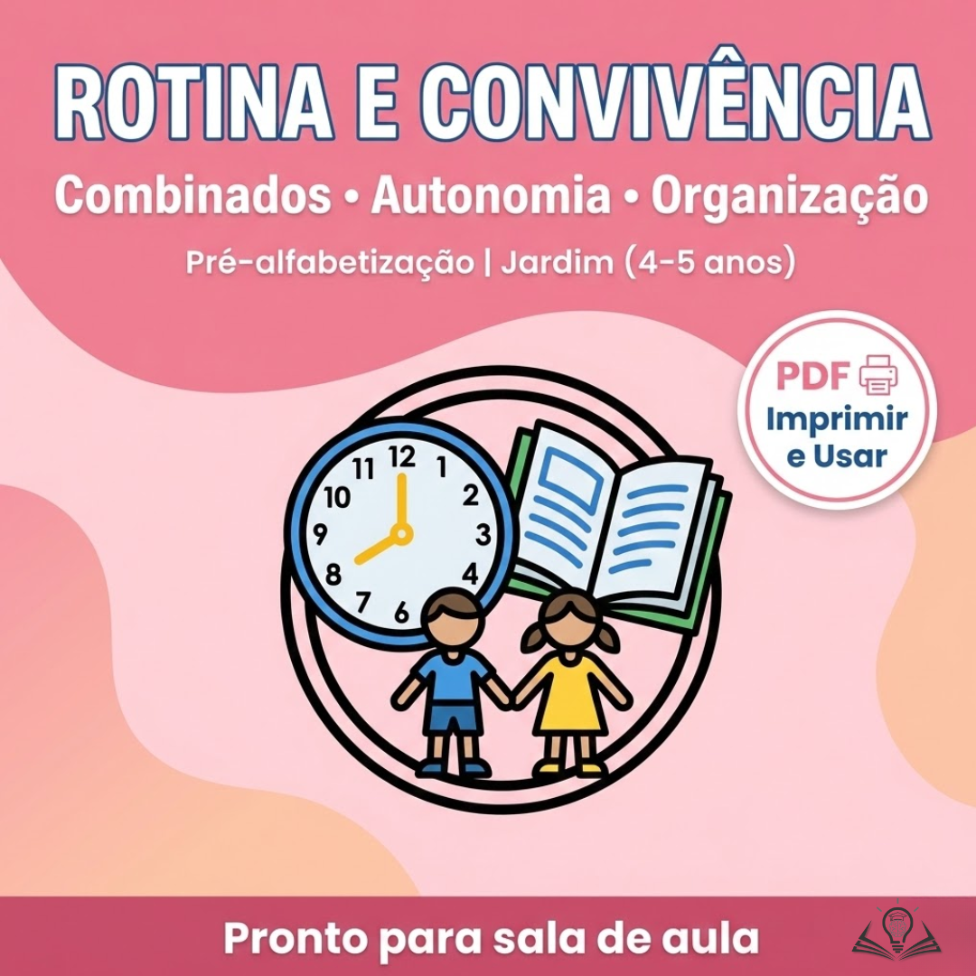 Rotina e Acolhimento | Jardim (4–5 anos)